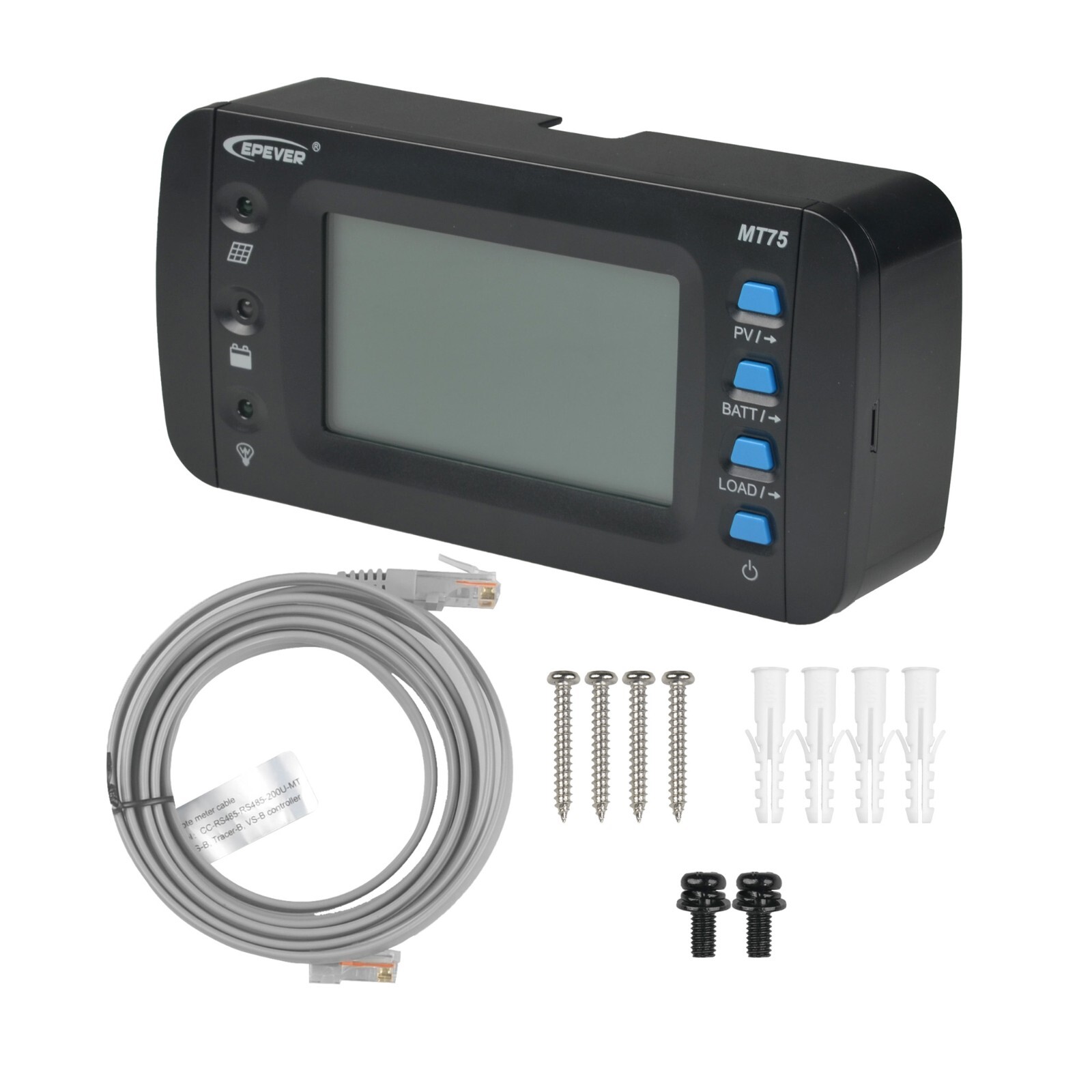 Remote Meter MT75 Monitor EPEVER Controller And Inverter On One Screen Display gallery