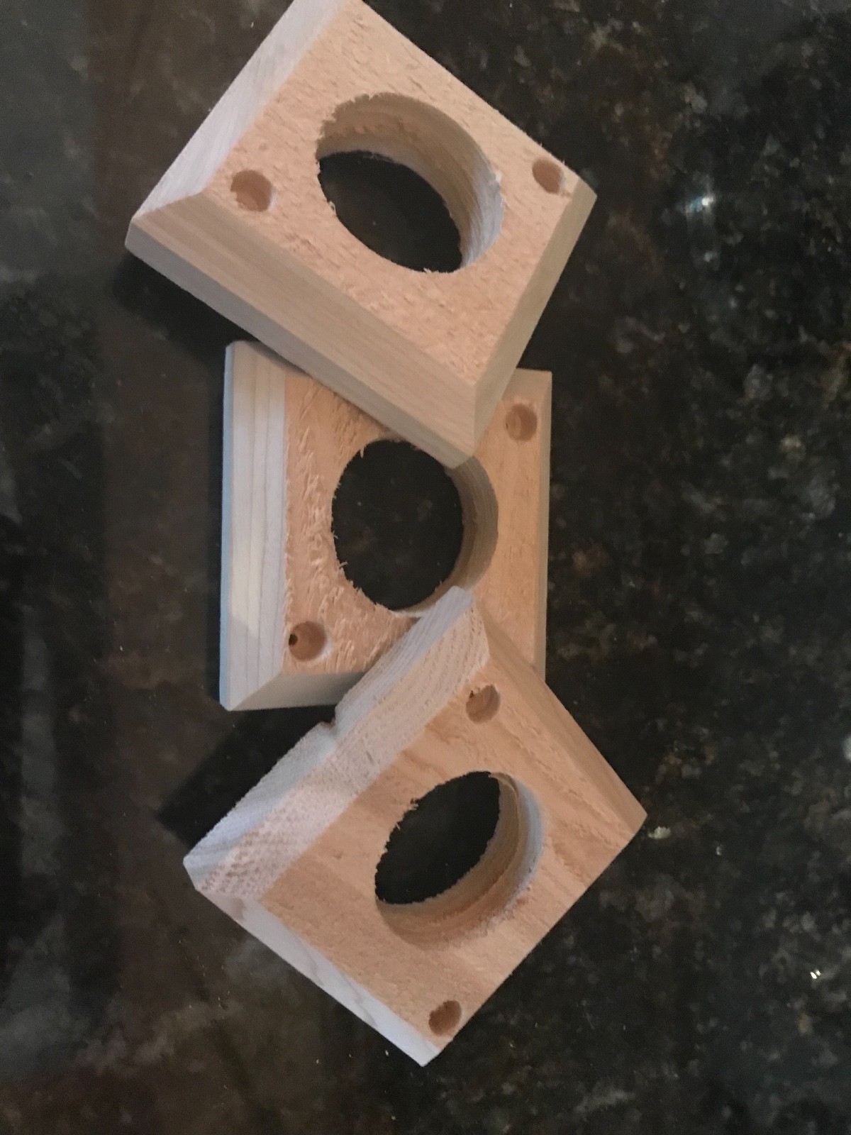 Cedar Predator Guard for Birdhouse Bird House Bluebird Chickadee Finch 4 Pack!!! gallery