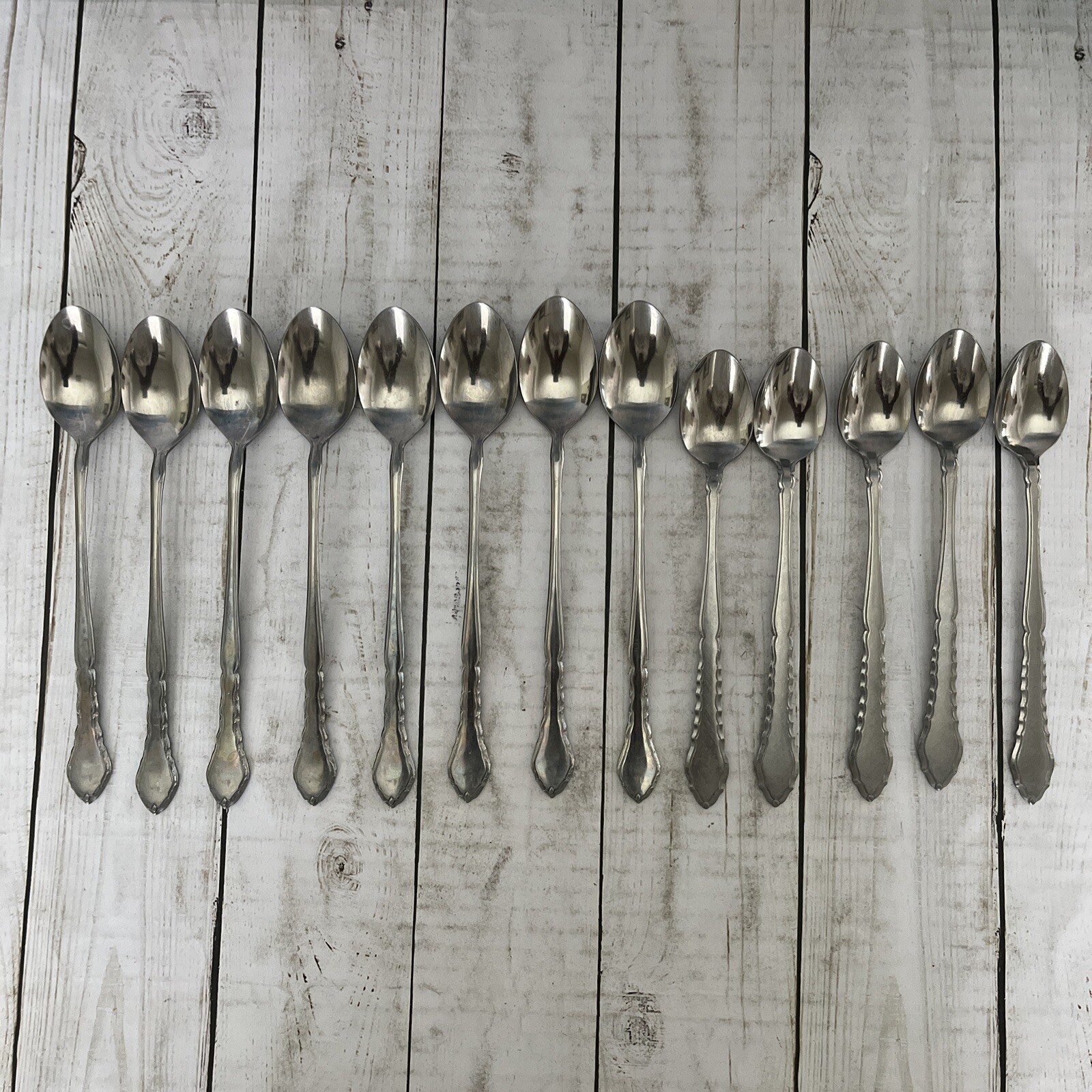 Set Of 13 Stainless 18/0 FLATWARE UNF389 Japan Unknown Manufacturer Ice Tea gallery