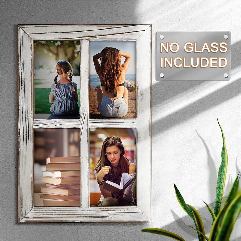 Rustic Wall Decor-Home Decor Window Barnwood Frames -Room Decor for Home gallery