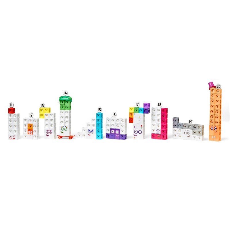 Numberblocks Mathlink Cubes 11-20 Activity Set, 30 Numberblocks Activities Linke gallery