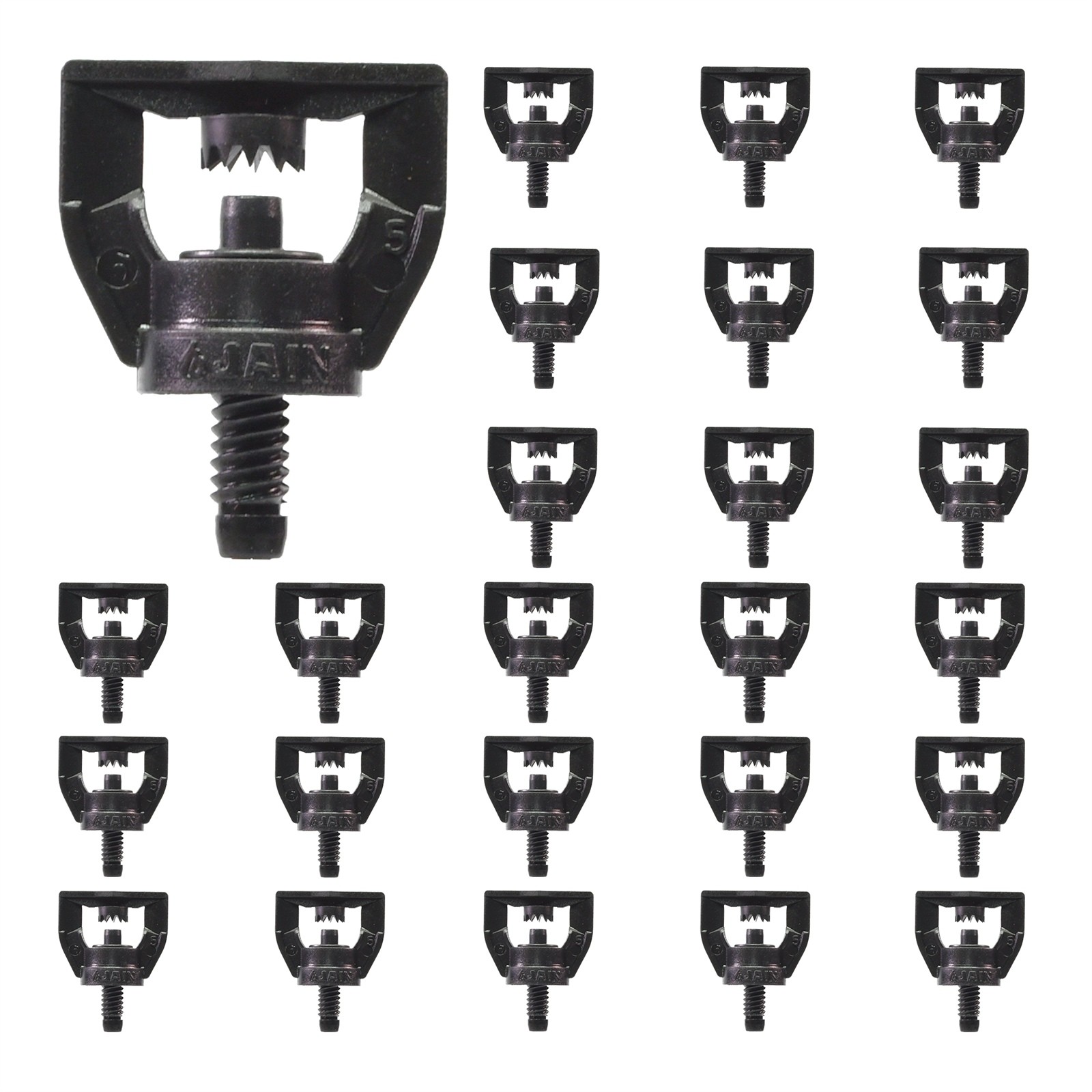 25 Jain Irrigation Micro Sprinkler Wrap Around Pattern 6-11 ft Wetting Area G-30 gallery