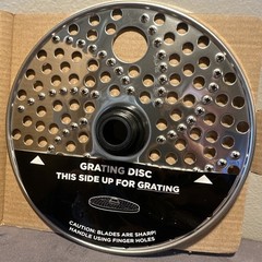 REPLACEMENT Grating Disc for 9 cup Ninja Deluxe Food Processor CO905KS