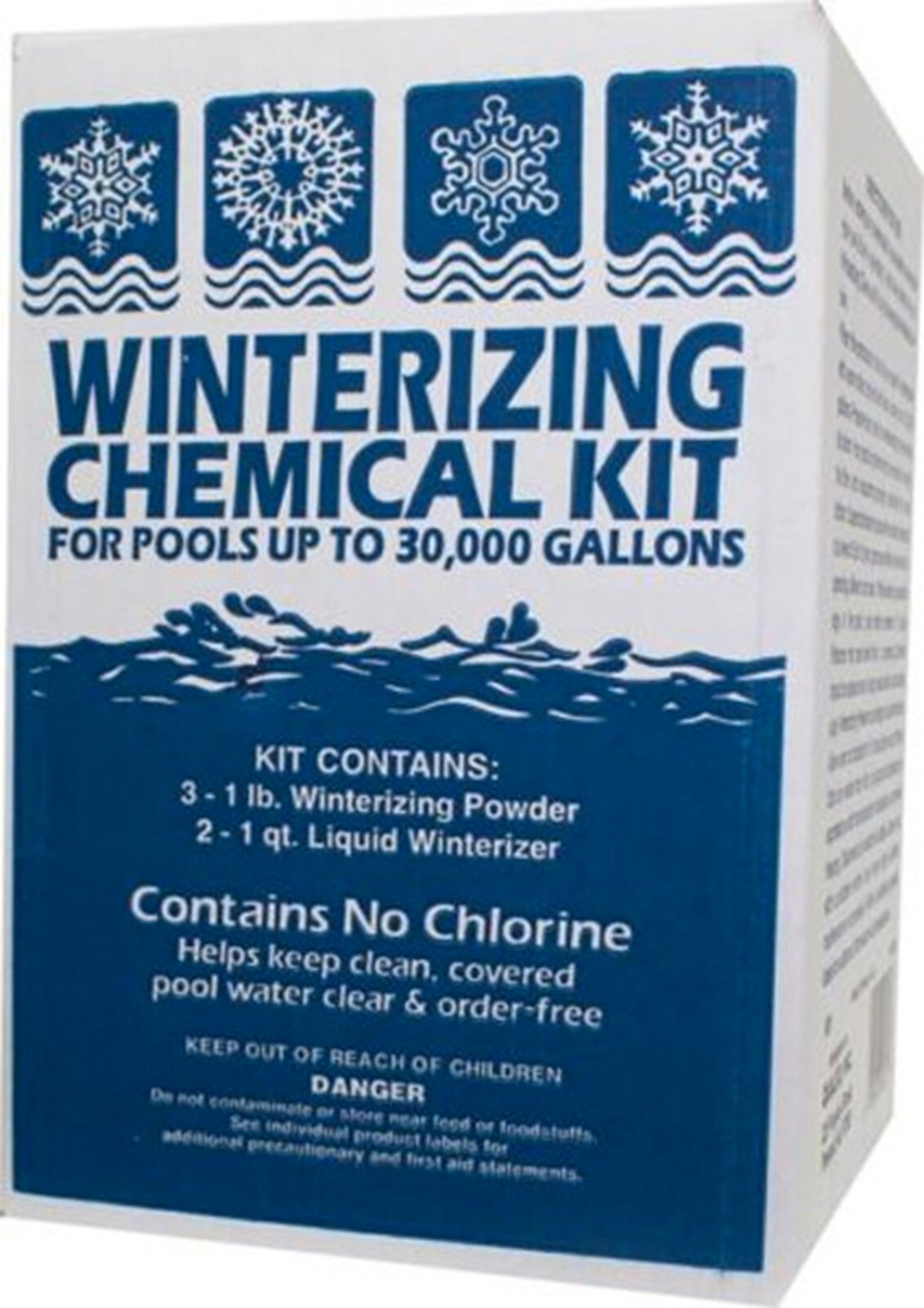 Swimming Pool Winter Kit Powder & Liquid Winterizing 30,000 gallon gallery