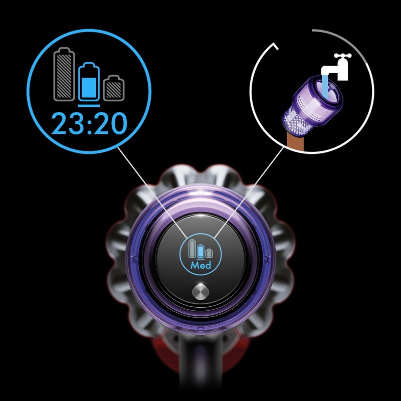 Dyson Outsize Plus Extra Cordless Vacuum Cleaner | Nickel | Refurbished gallery