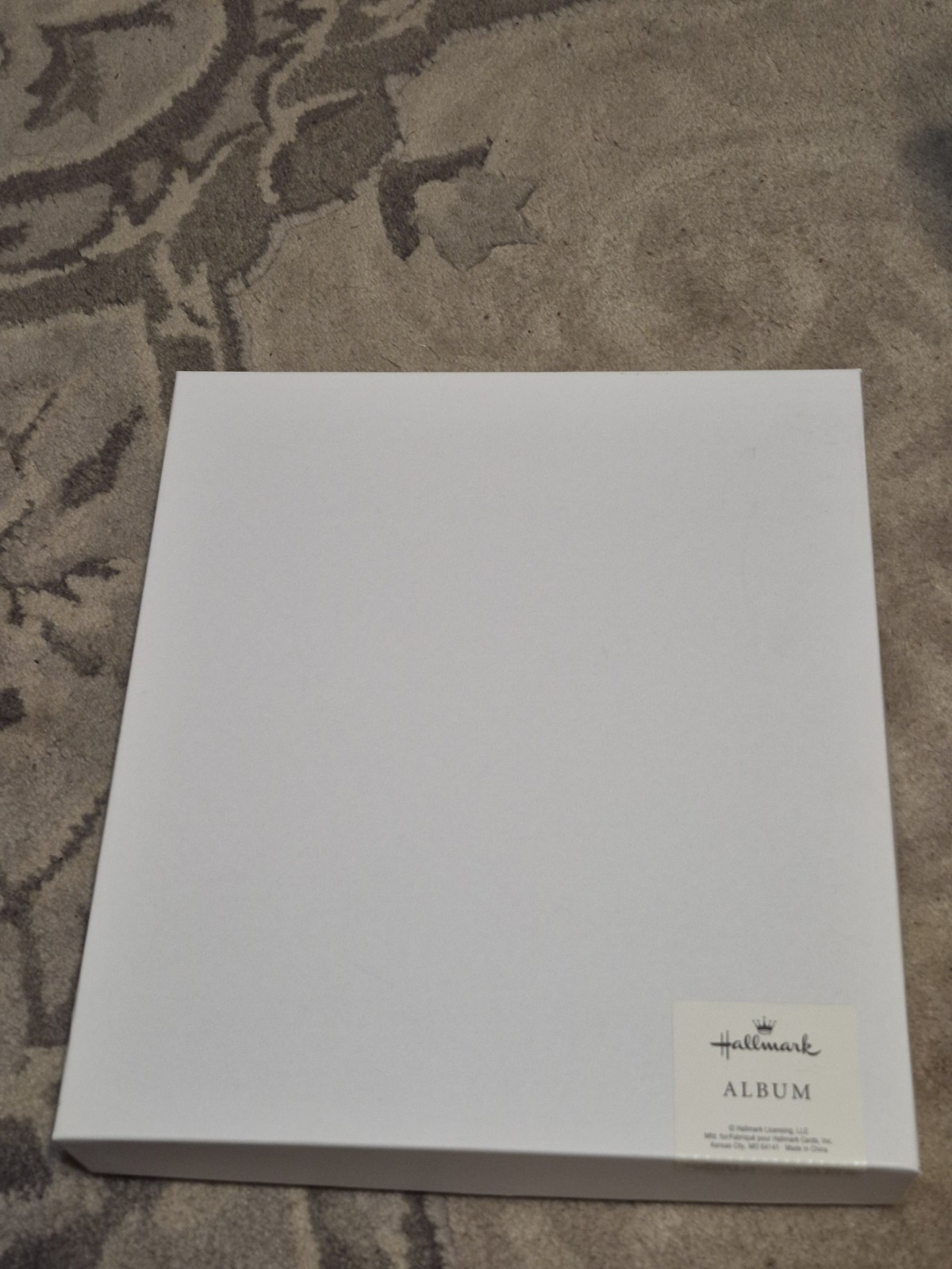 Hallmark Wedding Happily Ever After Memory Book Quilted Diamond Pattern Pearls gallery