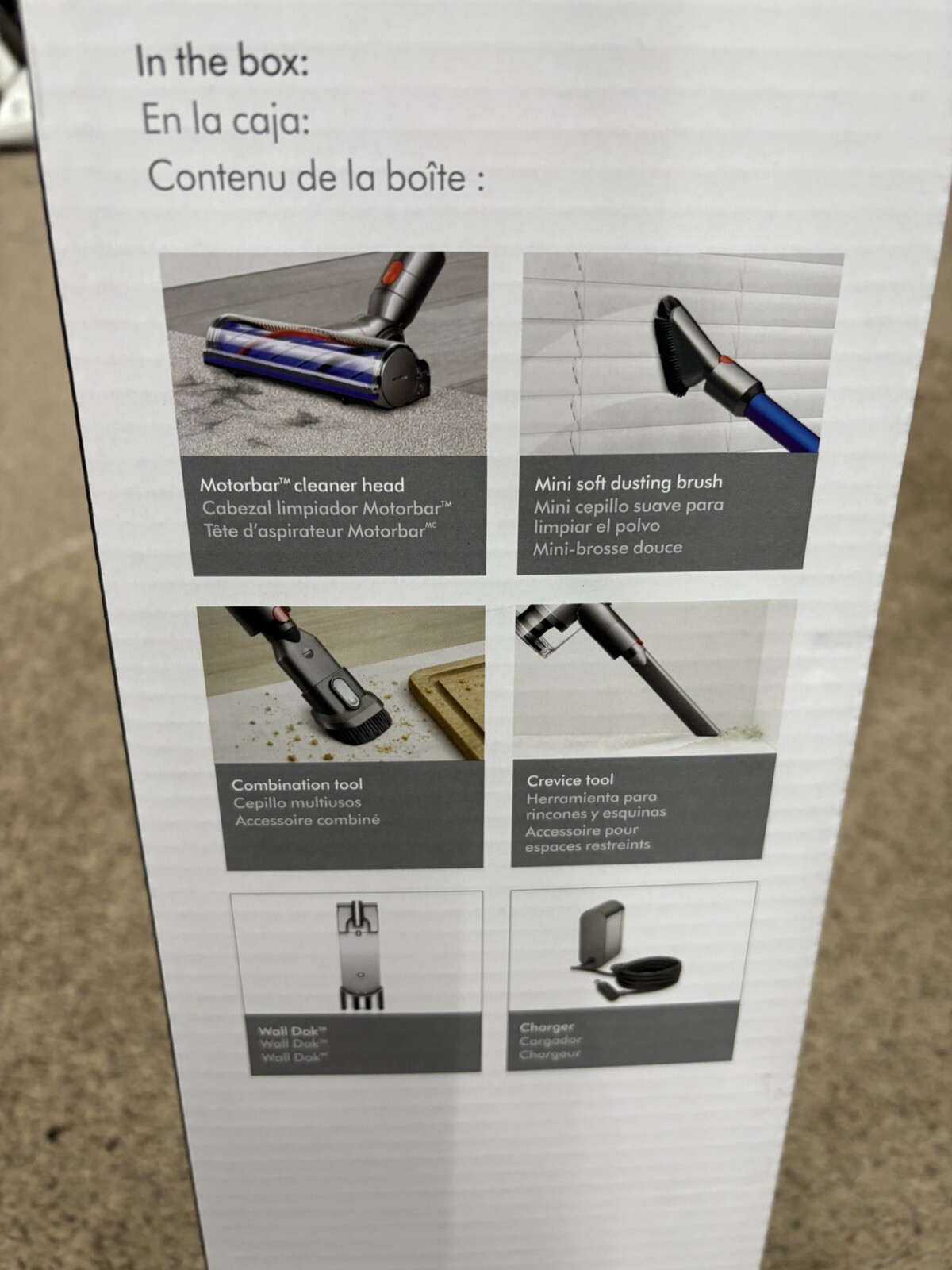 Dyson V8 Origin Extra Stick Vacuum SV25 Gray/Blue BRAND NEW gallery