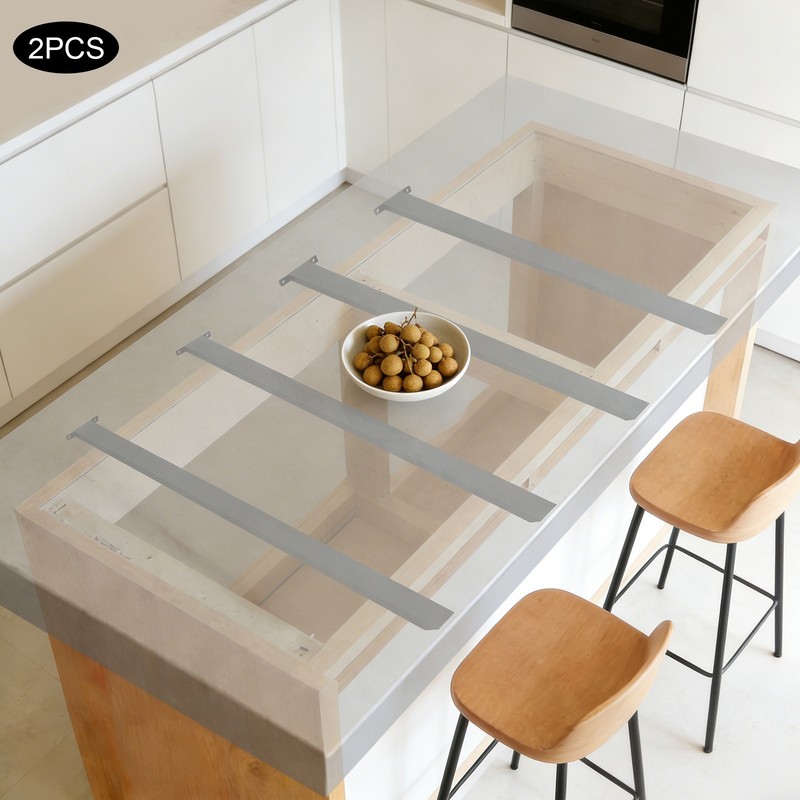 2-Pack Countertop Support Brackets, Kitchen Island Support Floating Brackets gallery