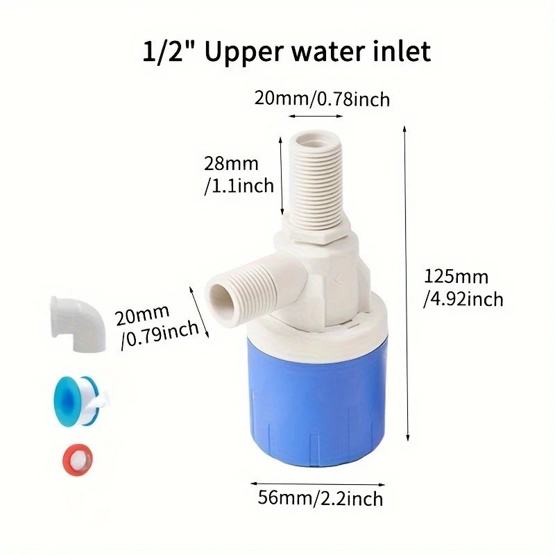 Automatic Water Level Control Float Valve Water Tank Shutoff gallery