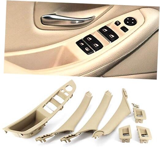 FEXON Beige Window Switch Armrest Panel - Inner Door Pull Handle Trim Cover