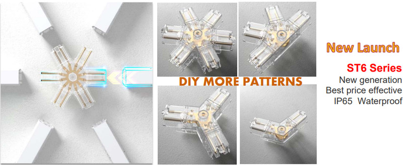 LED Snowflake Light System - Perfect for shops, offices, and studio gallery