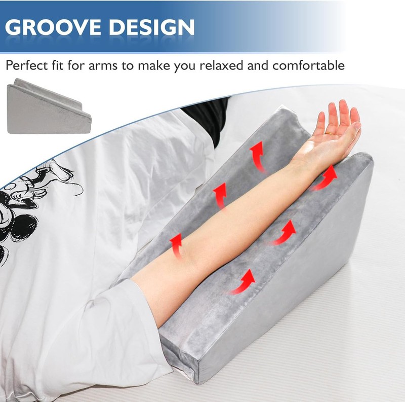 Ergonomic Arm Elevation Pillow for Elbow Support and Comfort gallery