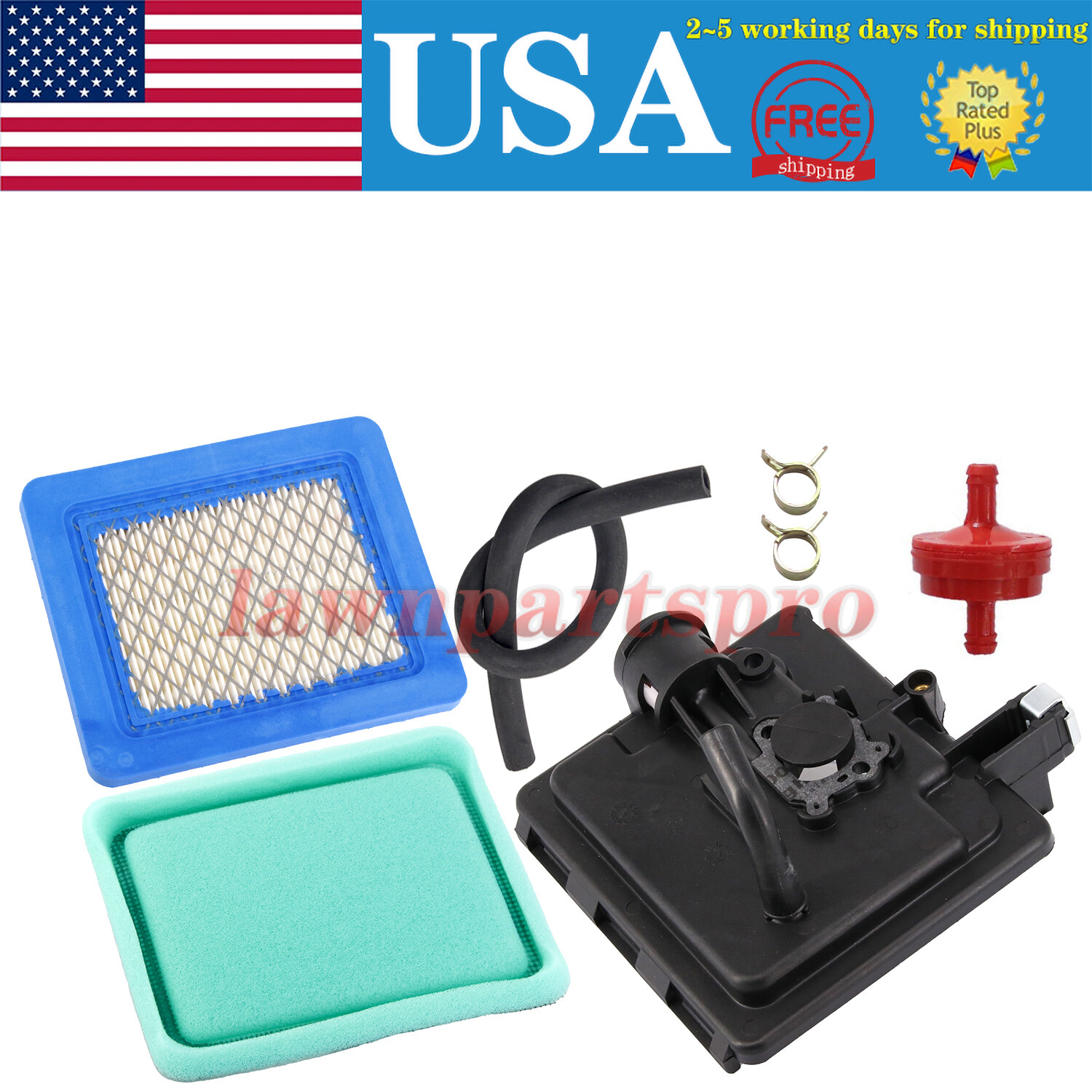 Air Cleaner Primer Base for Briggs 795259 496116 5 Thru 6.75hp Engine 792040 gallery