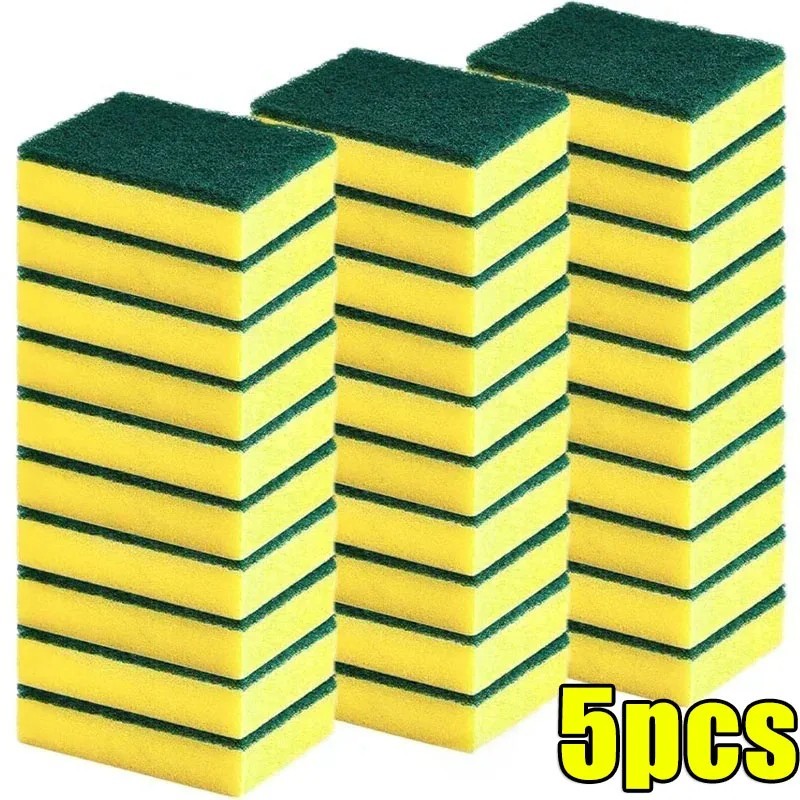 15/30 Pack Kitchen Cleaning Sponges Scourers Washing Up Non-Scratch for Dish Pad gallery