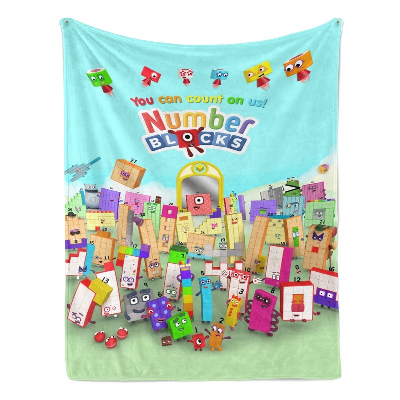 Number Blanket Soft Bed Sofa Throw Cozy Lightweight Birthday Gift gallery