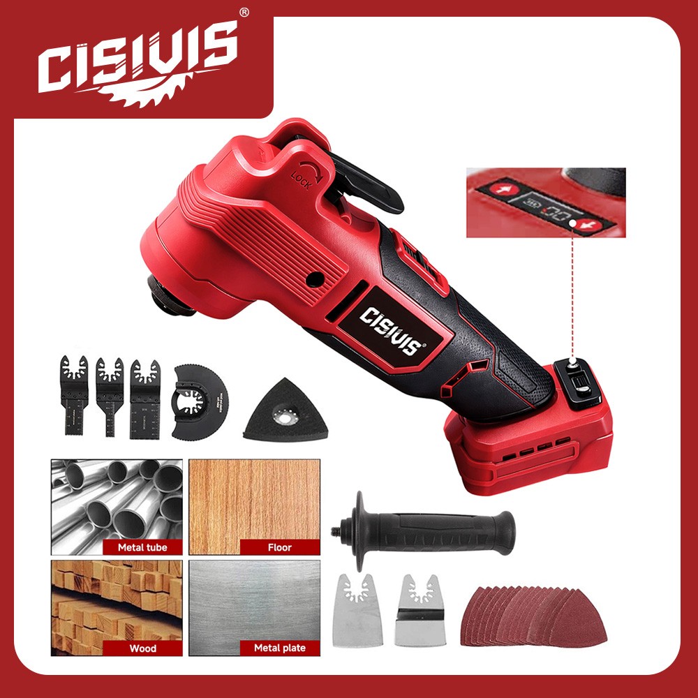 Cordless Multi-Tool Oscillating Tool for Milwaukee M18 Battery - Variable Speed gallery