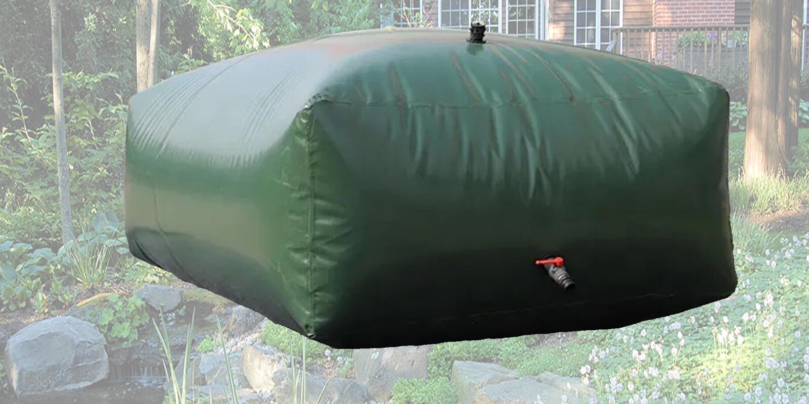 550 Gallon Collapsible Water Reservoir Storage Tank PVC Water Bladder Container gallery