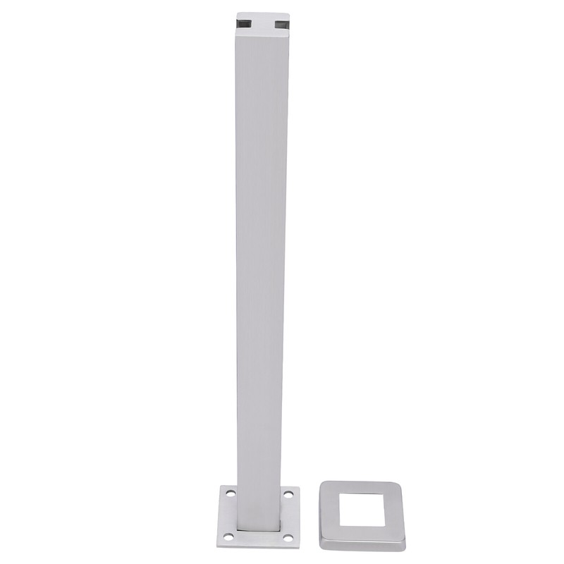Glass Railing Post Mid Post 91cm 304 Stainless Steel Balustrade for Balcony Deck gallery