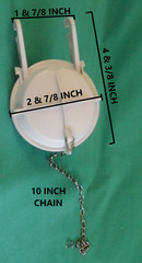 2 inch Replacement for American Standard Flapper Valve Replaceable Silicone Seal