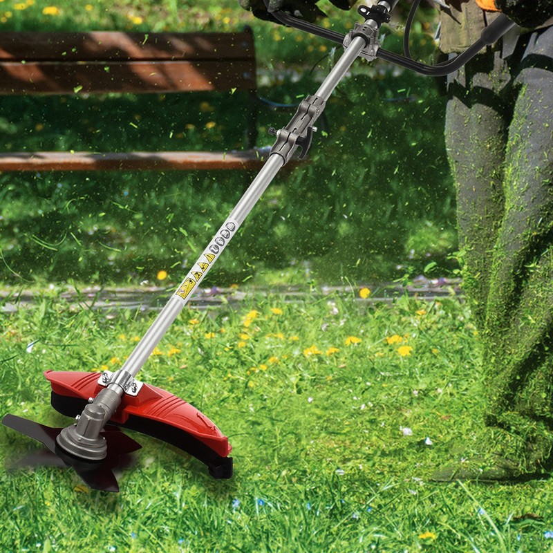 52CC 2-Stroke Gas String Trimmer & Brush Cutter Straight Shaft Weed Eater Multi gallery