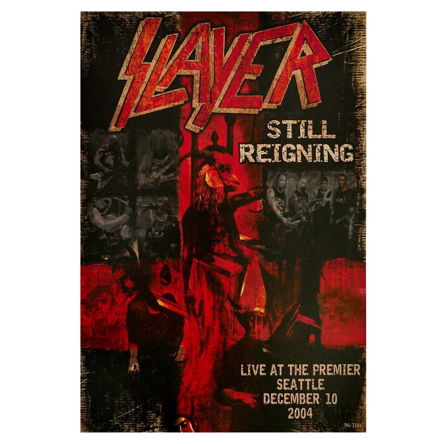 Slayer Concert Promo Poster gallery