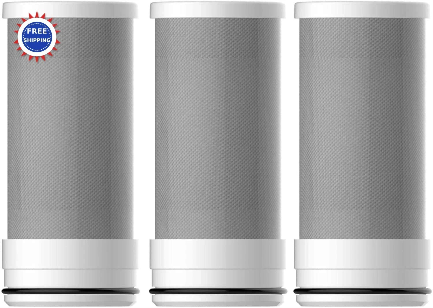 Waterdrop Replacement Filter Pack 3 Reduces Chlorine Taste Odor 9 Months gallery