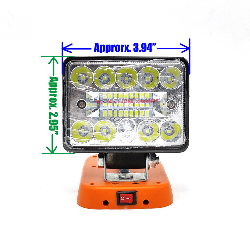 1x LED Work Light Work with Ridgid 18v Battery-2280LM-w/Discharge Protection BMS gallery