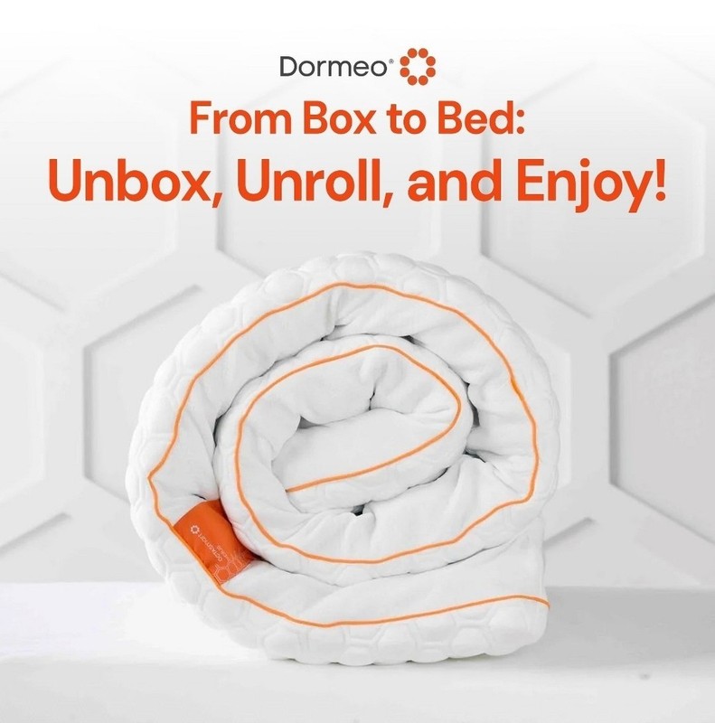 Dormeo Premium Cooling Mattress Topper Ergonomic With Octaspring New In Box gallery