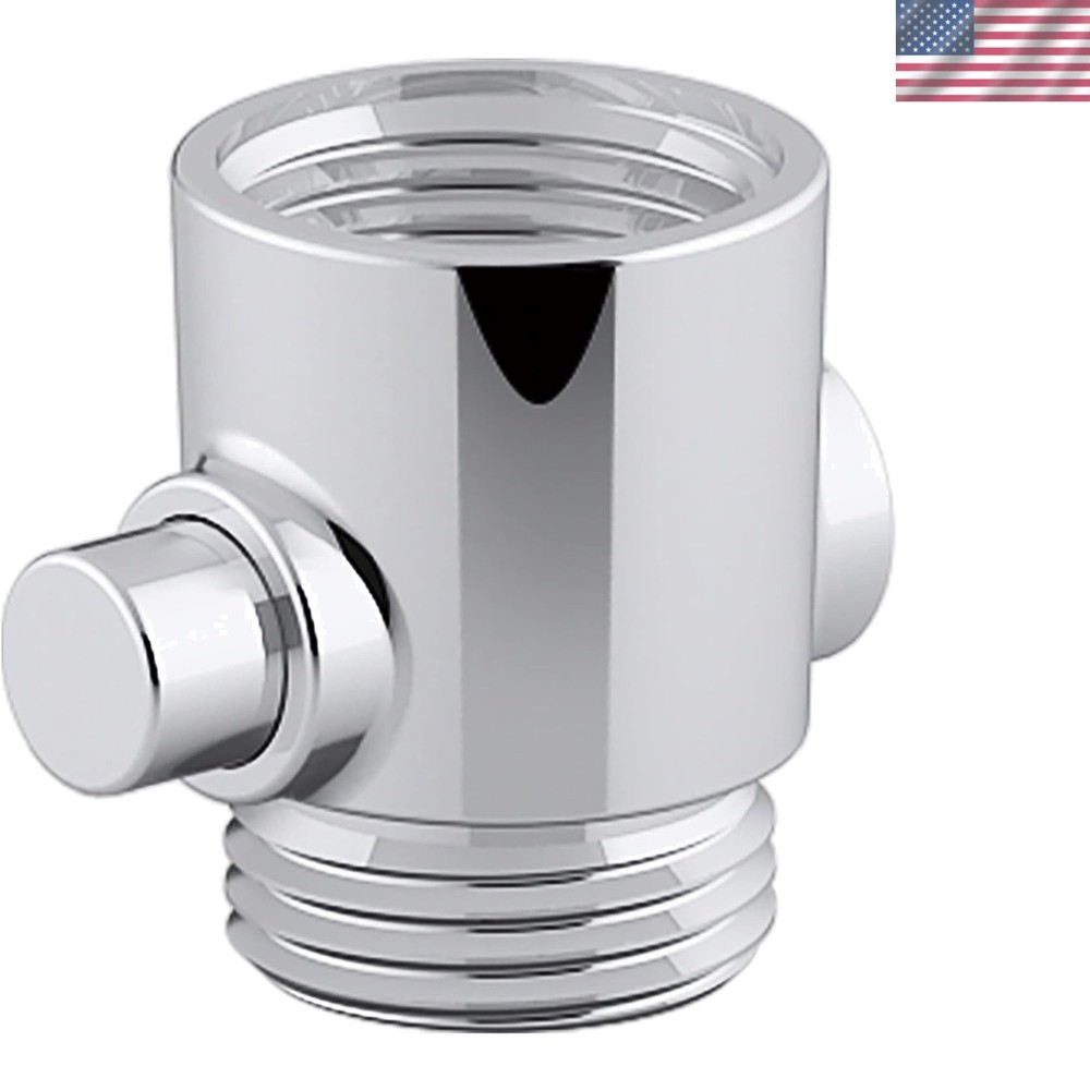 Universal Brass Handshower Adapter - ADA Compliant with Waterproof Gaskets