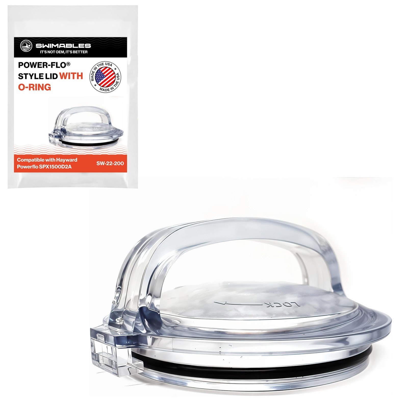 "Pump Lid & ORing for Hayward Powerflo SPX1500D2A Pro Grade Replacement" gallery