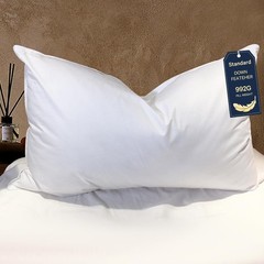 Goose down Feather Pillows Queen Size – Hotel Collection Bed Pillows for Sleepin