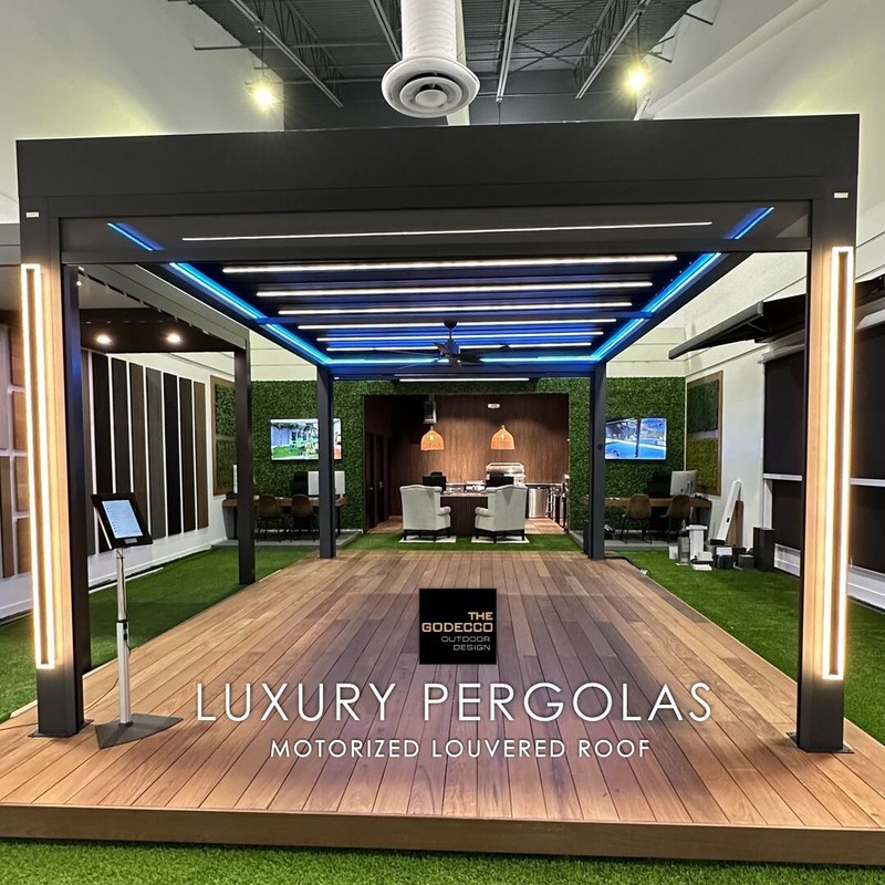 Custom luxury Bioclimatics Pergolas gallery