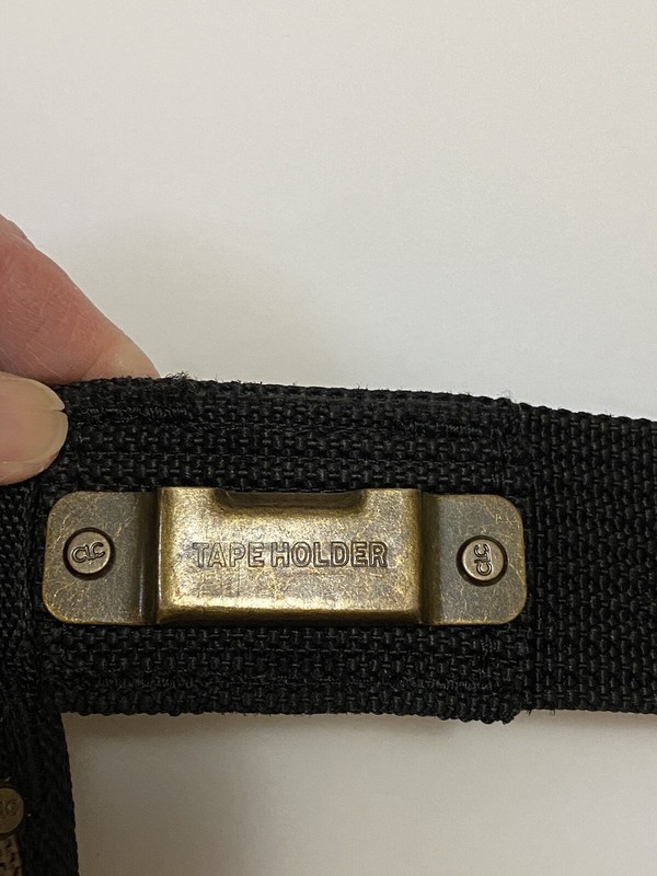 CLC Tool Belt polyester carpentry 5 pockets 29-46in waist black gallery