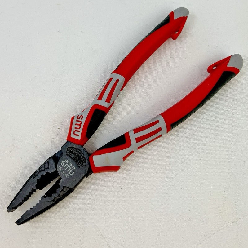 NWS 8" High Leverage Combination Pliers CombiMax Titan Finish Soft Grip gallery
