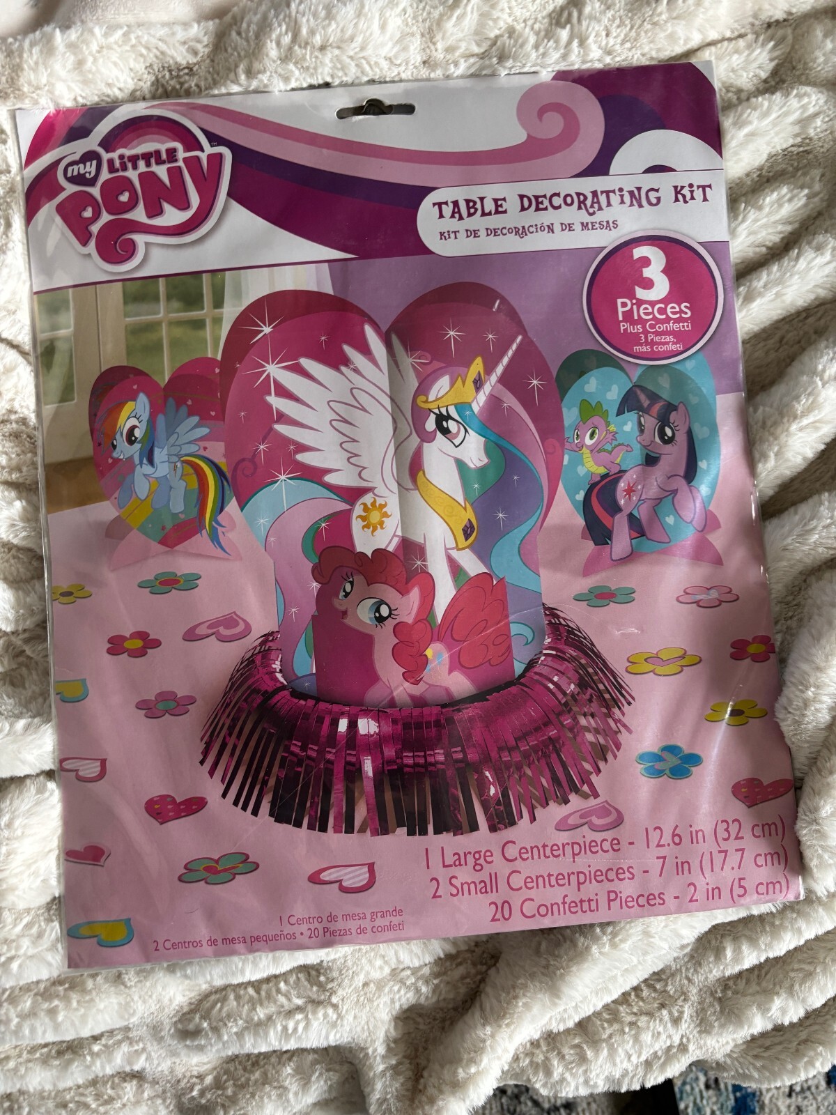 My Little PONY 3 PIECE Table Decoration Kit with Confetti NEW SEALED gallery