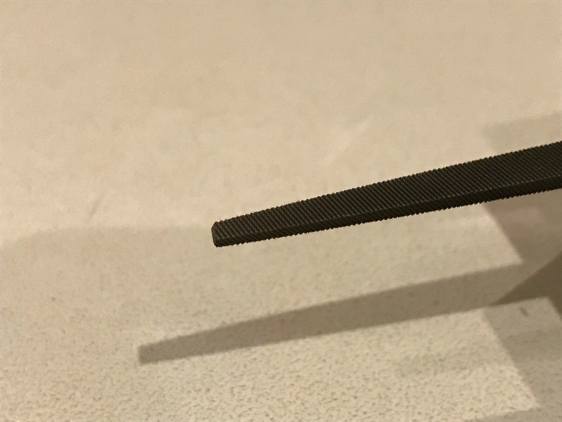 3 1/2" Die Sinker Flat Precision File 0 Cut New Vallorbe-Glardon-Nicholson gallery