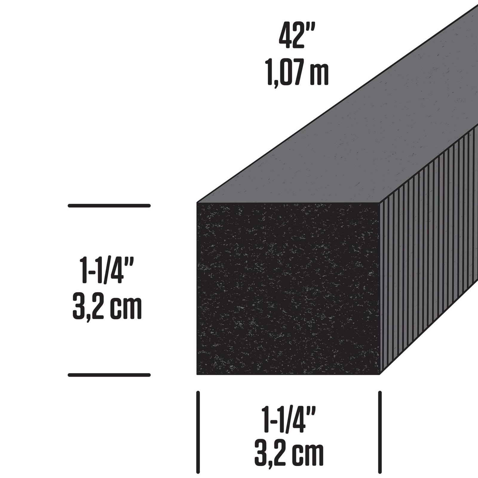 Air Conditioner Weather Strip 42in Gray Open Cell Foam Seal gallery