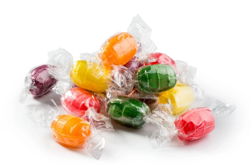Assorted Fruit Flavored Barrels, Individually Wrapped Bulk Hard Candy (5 Pounds) gallery