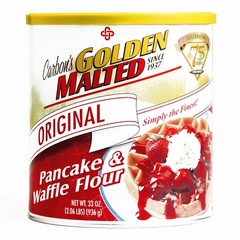Malted Pancake & Waffle Flour 33 oz each (1 Item Per Order, not per case)