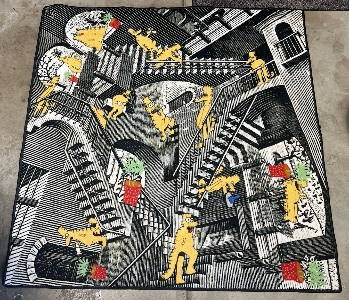 Whatever Forever Area Rug GZ1 5’x5’ HREAM Used But Great Condition BartField gallery