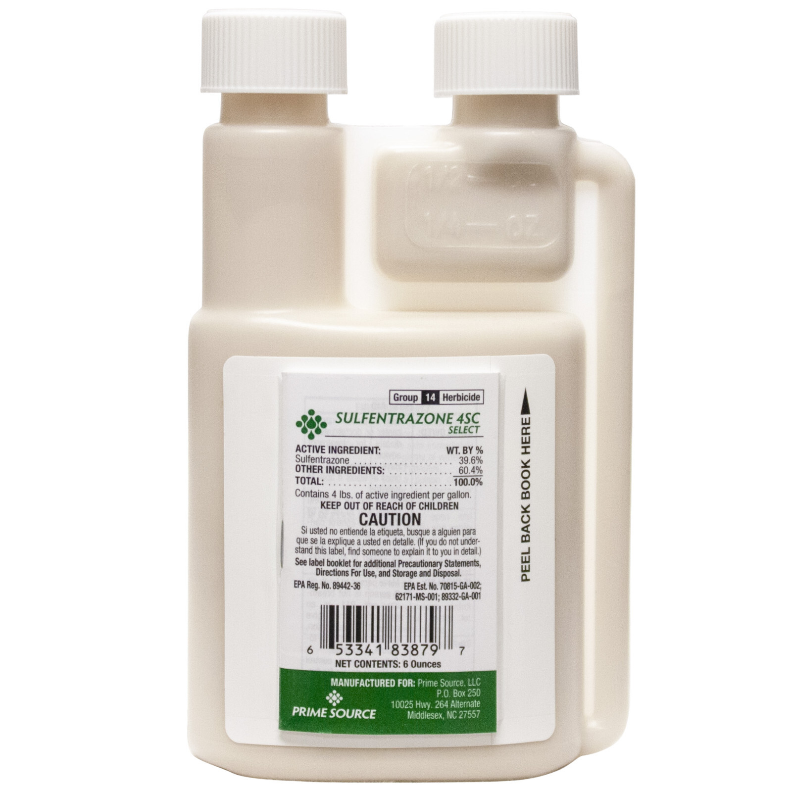 Sulfentrazone 4SC Select 6 oz. For Broadleaf Grass Sedge Weeds NOT FOR: NV,NY,VT gallery
