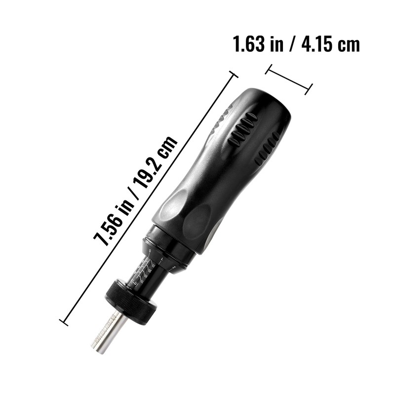 Adjustable Torque Screwdriver 1/4" Range 10-70 in/lb w/ 1 in-lb Increment gallery