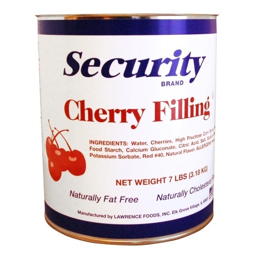 Security Cherry Filling, 7 Pounds, 6 Per Case gallery