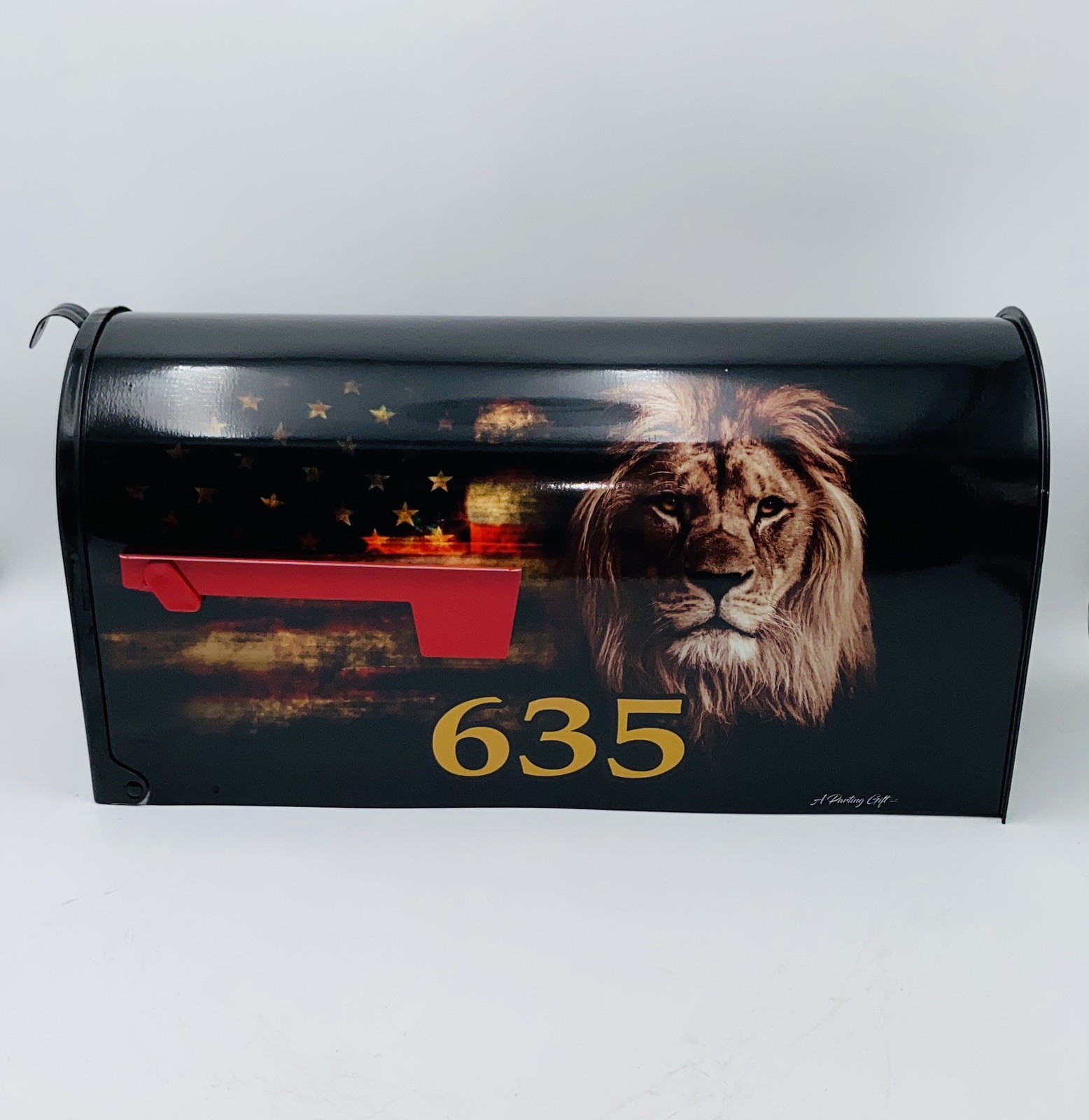 Lion Custom Mailbox: Patriotic Gift Ideas gallery