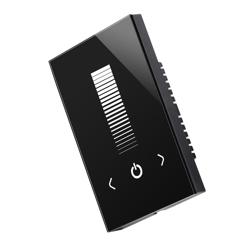 Wall Switch 12-24V Touch Panel Dimmer Controller Fr Single Color LED Strip Black gallery