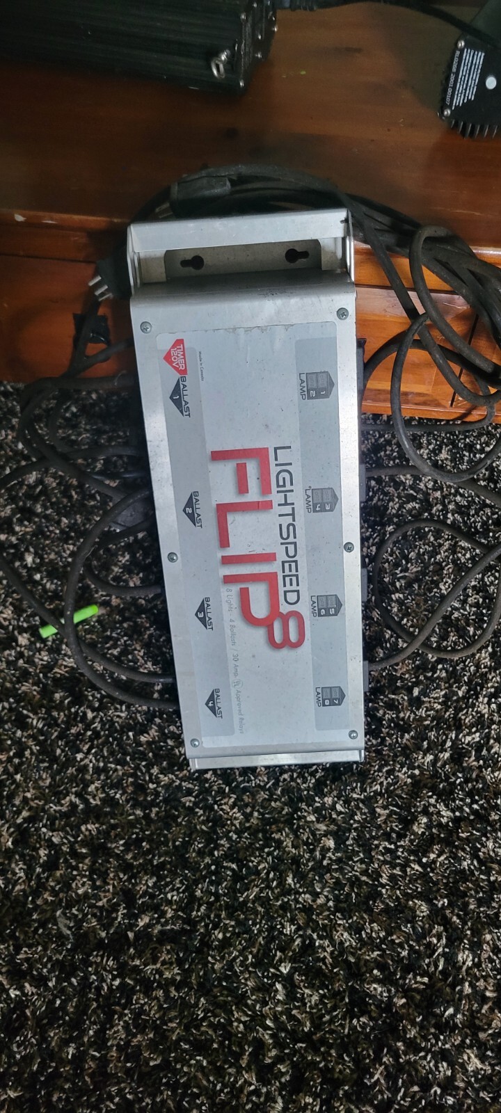 Lightspeed 8 Flip Box - HPS CMH MH DE-HPS Grow Light Ballast HID Controller. gallery