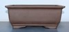 Chinese Guangzhou Unglazed Rectangle 12"L x 9"W x 5"H Ceramic Bonsai Pot gallery