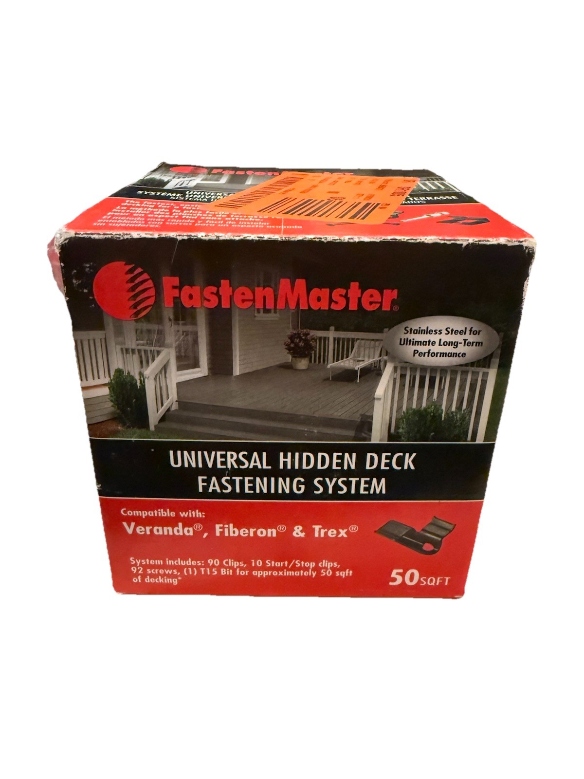 FastenMaster Universal Hidden Deck Fastening System Stainless Steel Screw & Clip gallery