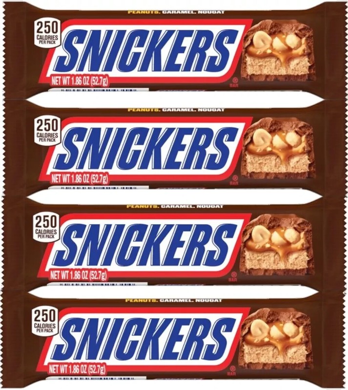 24 SNICKERS BARS CHOCOLATE PEANUTS exp March 2025 gallery