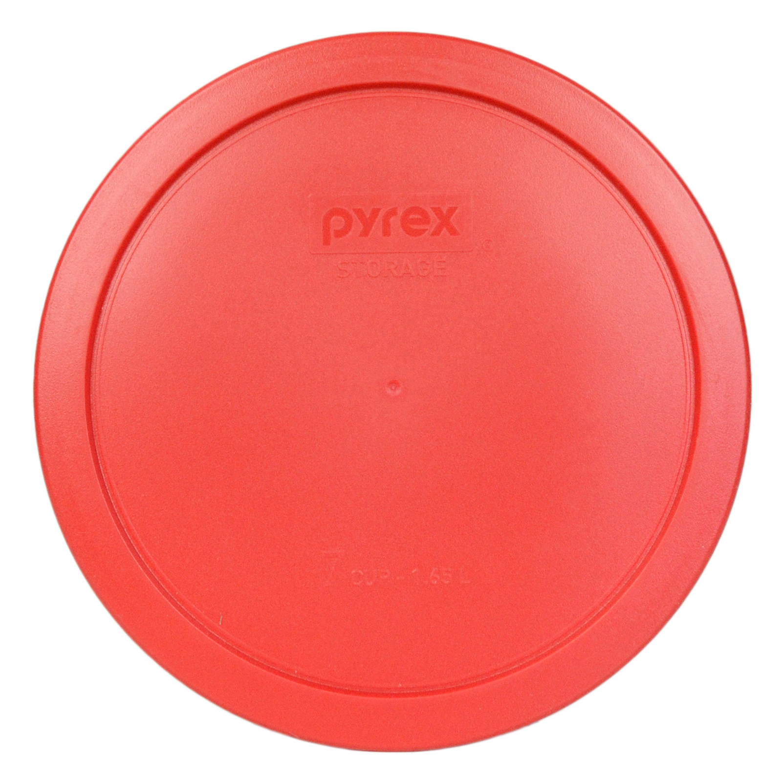 Pyrex Red Plastic Round 6 / 7 Cup Storage Lid Cover 7402-PC for Glass Bowl gallery